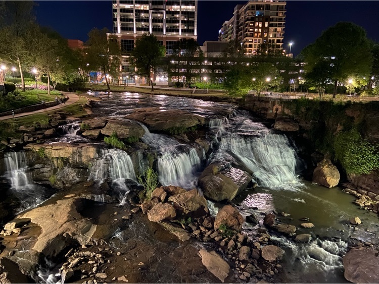 Downtown Greenville is beautiful.