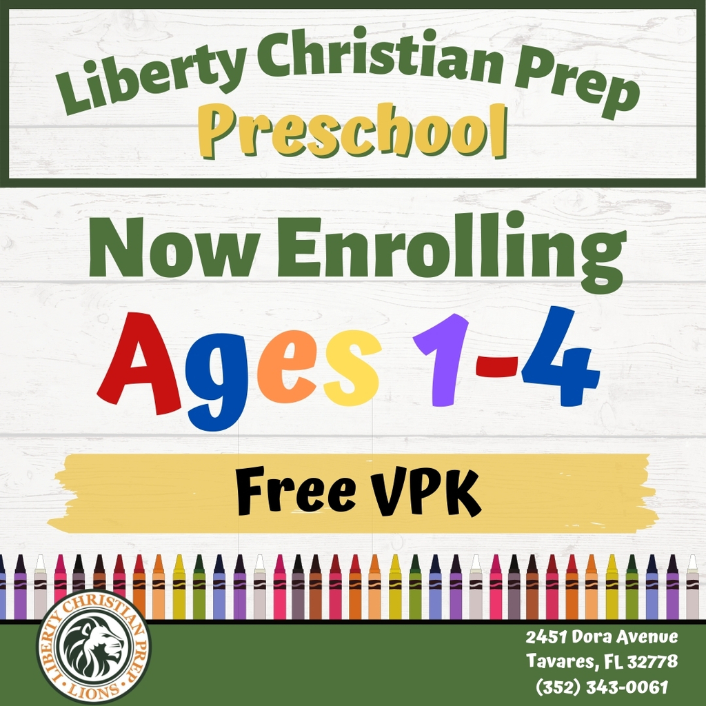 LCP Preschool - Now enrolling ages 1-4