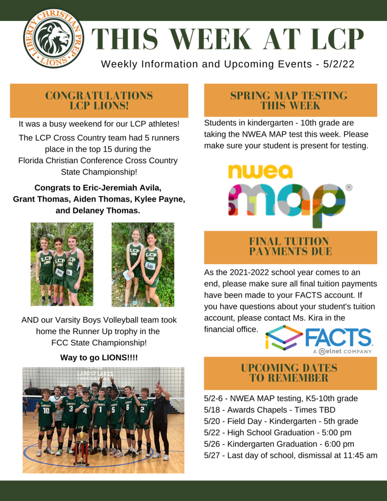 This Week at LCP - May 2, 2022