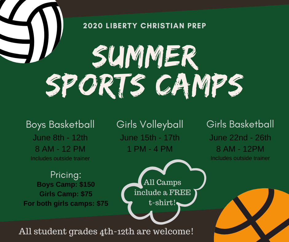 2020 Summer Sports Camps